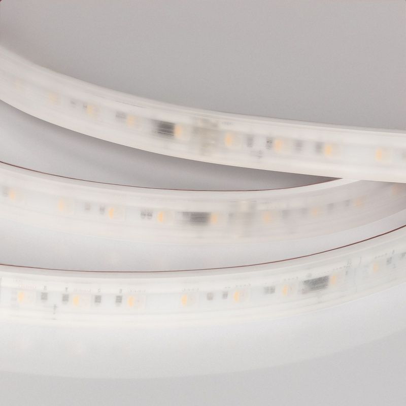 Светодиодная лента герметичная DMX-PS-B70-14mm 24V RGBW-Warm-PX7 (17 W/m, IP67, 5060, 5m) (Arlight, CRI>90) 056722
