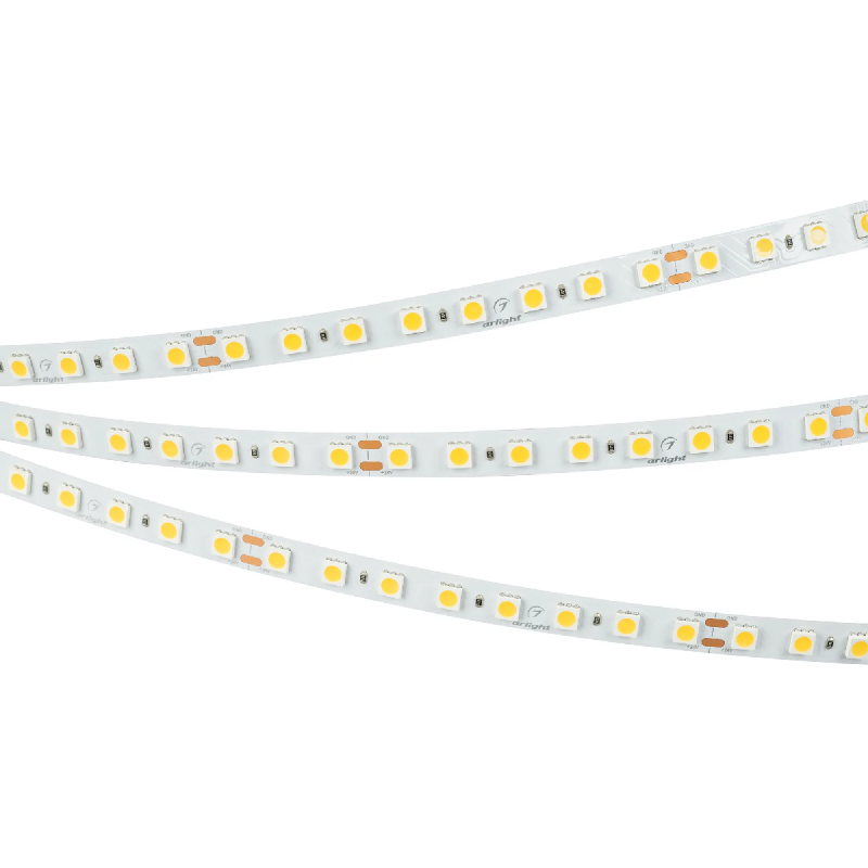 Светодиодная лента UL-B80-10mm 24V Warm3000 (11 W/m, IP20, 5m) (Arlight, 7 лет) 041376