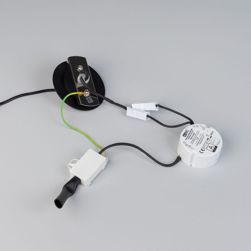 Светильник SP-KOTARO-R450-12W Warm3000 (BK-GR, 36 deg, 230V, TRIAC) (Arlight, IP20 Фетр, 3 года) 057224