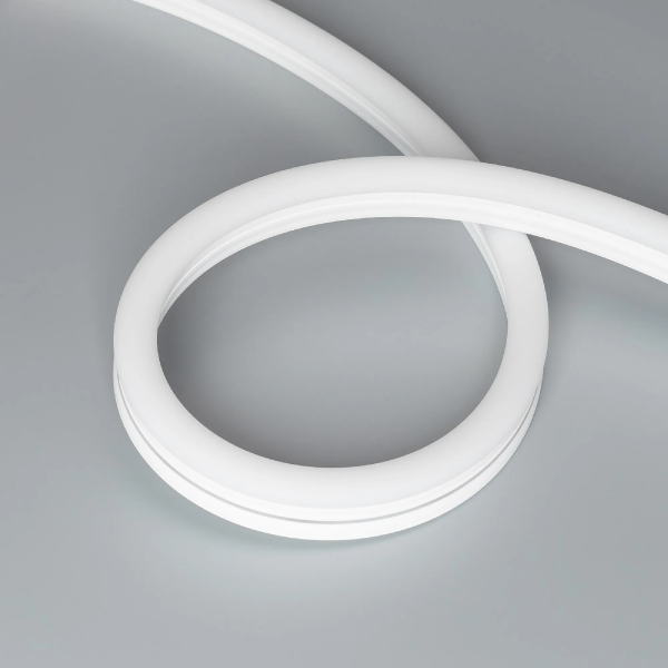 Светодиодная лента герметичная MOONLIGHT-SIDE-A140-12x24mm 24V Warm3000 (9.6 W/m, IP68, 5m, wire x2) (Arlight, Вывод прямой, 3 года) 038602