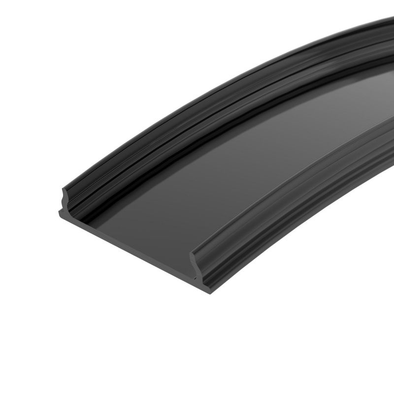 Профиль ARH-BENT-W18-3000 ANOD BLACK (Arlight, Алюминий) 056205