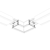 Угол S2-LINIA69-F-L90 прямой (Arlight, Металл) 021277