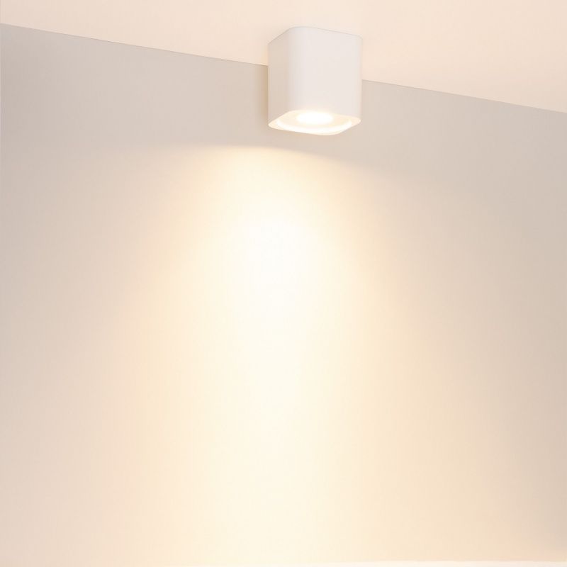 Светильник SP-ACENTO-S95x95-10W Warm2700 (WH, 20-45 deg, 230V) (Arlight, IP20 Металл, 5 лет) 055748