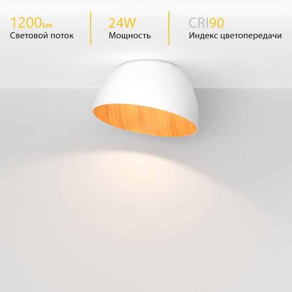 Накладной светодиодный светильник GLOW D350
