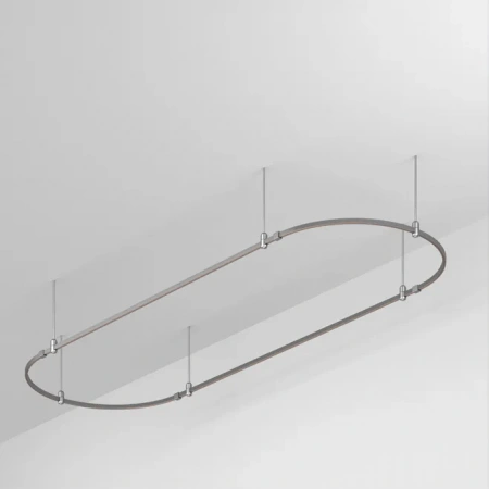 Основание ART-APRIORI-OVAL-ROD-800-3000x1000 (TN) (Arlight, IP20 Металл, 3 года) 050199