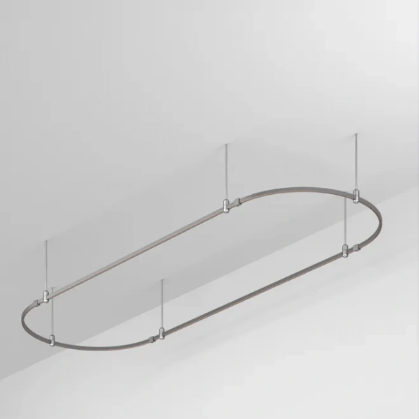 Основание ART-APRIORI-OVAL-ROD-800-3000x1000 (TN) (Arlight, IP20 Металл, 3 года) 050199