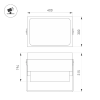 Светильник ALT-POLARIS-S400x300-300W Day5000 (BK, 6 deg, 230V) (Arlight, IP66 Металл, 3 года) 056496