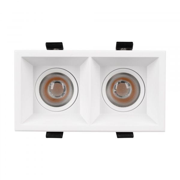 Светильник MS-FLOW-BUILT-S157x85-2x12W Day4000 (WH, 55 deg, 230V) (Arlight, IP20 Металл, 5 лет) 055934
