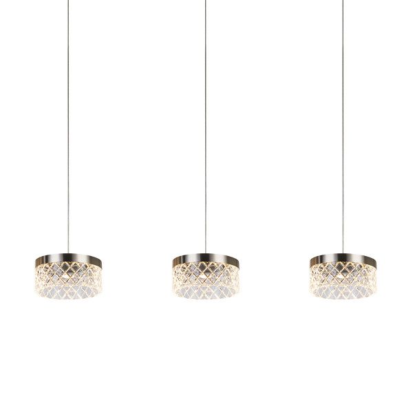 Подвесной светильник MD21020075-3B satin nickel