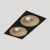 Встраиваемый светодиодный светильник Ledron LOFT SQ2 Black Wooden TRIAC 4000K