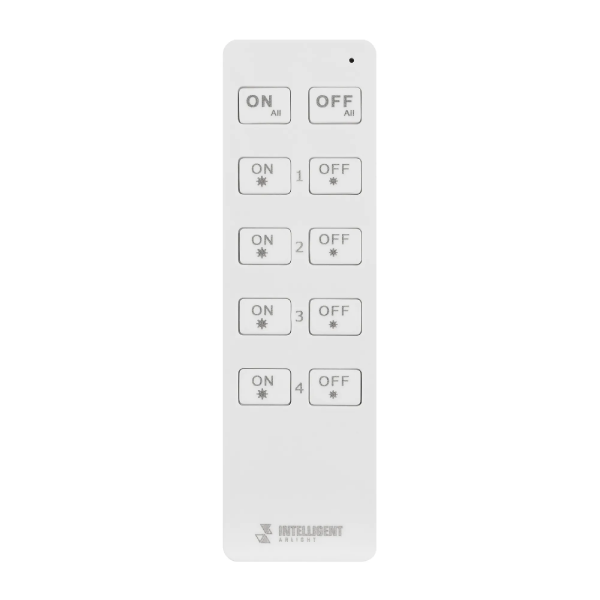 INTELLIGENT ARLIGHT Пульт SMART-801-22-4G-DIM White (3V, 2.4G) (IARL, IP20 Пластик, 5 лет) 045932
