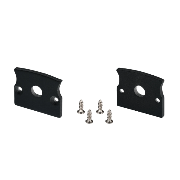 Заглушка СEIL-S14-SHADOW FLAT BLACK с отверстием (Arlight, Металл) 040781