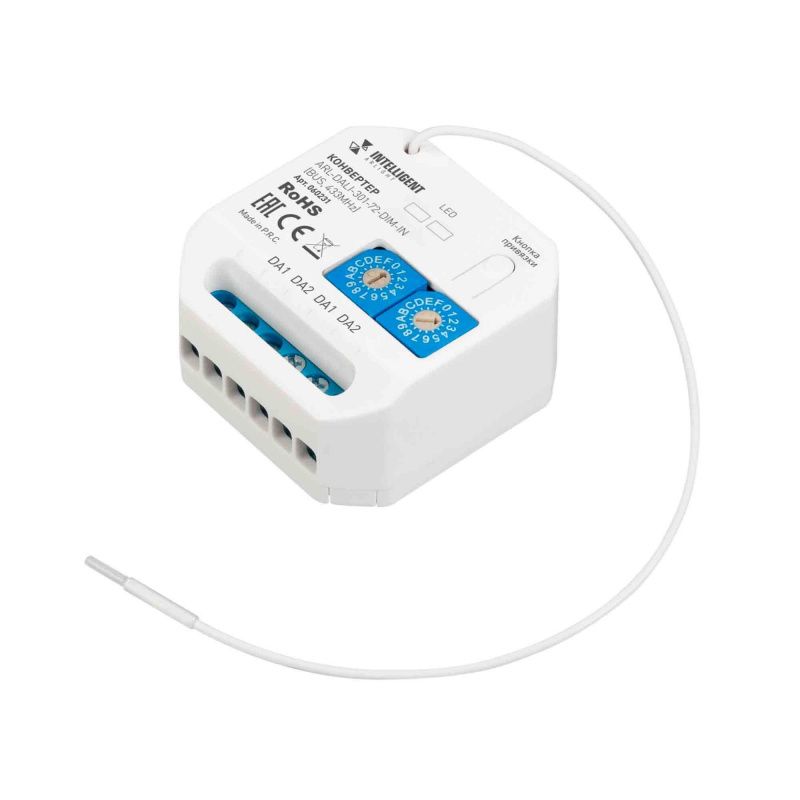 INTELLIGENT ARLIGHT Конвертер ARL-DALI-301-72-DIM-IN (BUS, 433MHz) (IARL, IP20 Пластик, 3 года) 060231