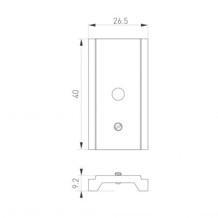 Держатель MAG-ORIENT-HOLDER (WH) (Arlight, Сталь) 062964
