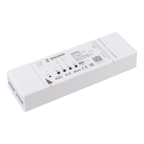 INTELLIGENT ARLIGHT Диммер KNX-104-SUF (12-36V, 4x5A) (IARL, IP20 Пластик, 2 года) 025659