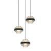 Подвесной светильник MD22030002-3A black/clear
