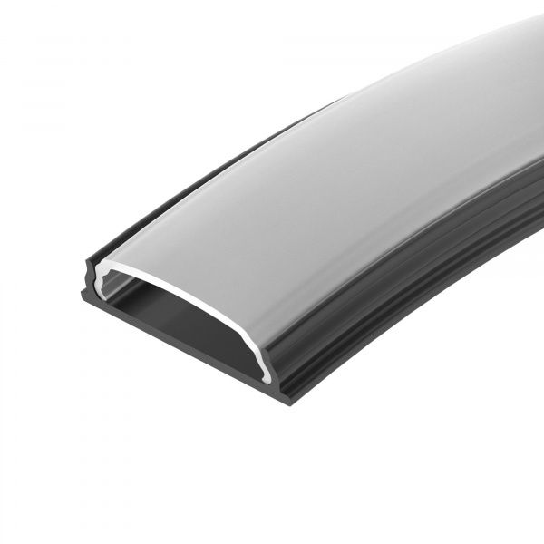 Профиль ARH-BENT-W18-3000 ANOD BLACK (Arlight, Алюминий) 056205