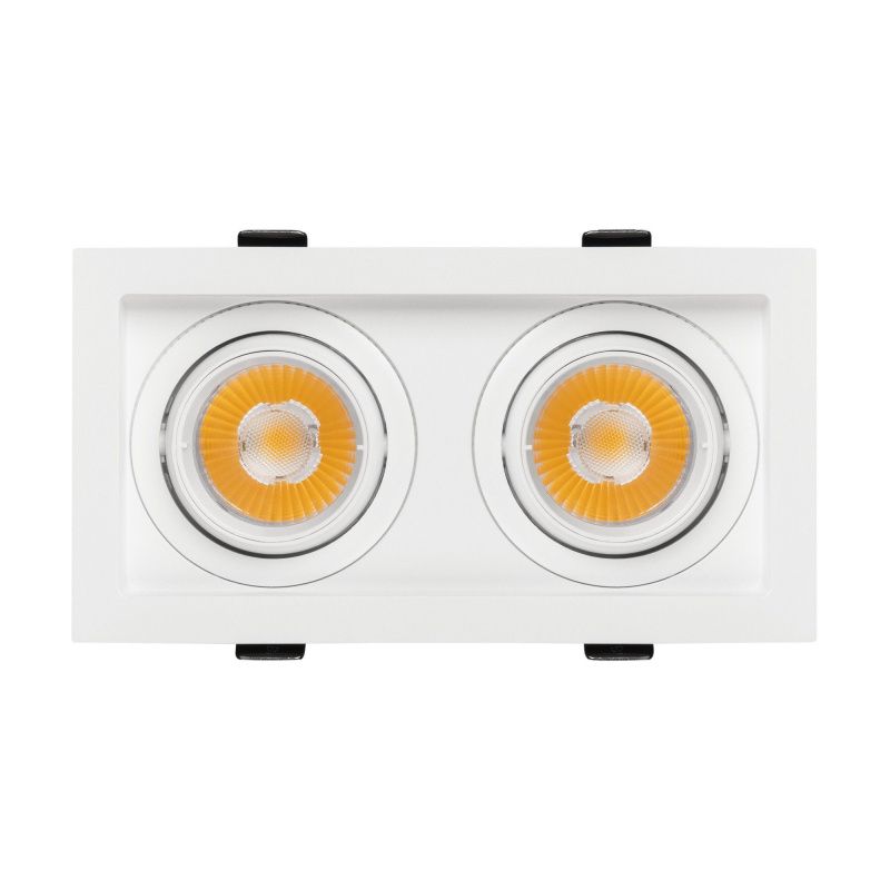 Светильник MS-VORTEX-BUILT-S170x90-2x12W Day4000 (WH-WH, 20 deg, 230V) (Arlight, IP20 Металл, 5 лет) 057770