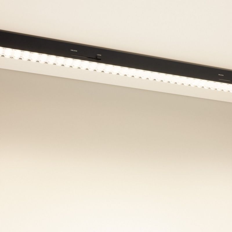 Светильник LGD-LUNGO-4TR-L1500-51W-75W Day4000 (Черный, двойной асимметричный 2х20 deg, 230V) (Arlight, IP20 Металл, 5 лет) 056537
