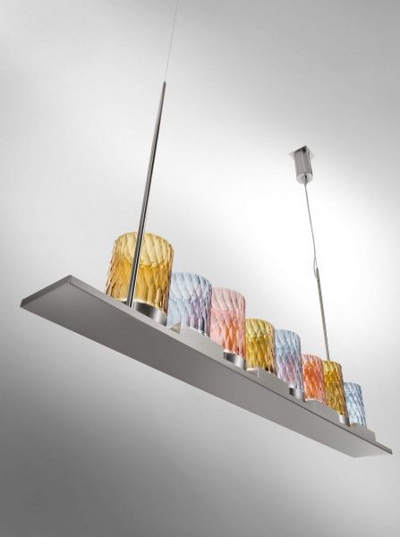 Подвесной светильник Italamp Galatea 815/PL8 Chrome/Silver/Multicolor
