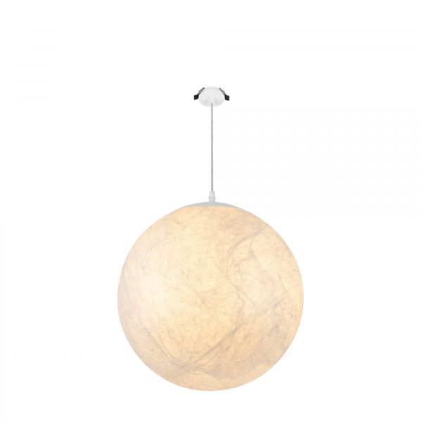 Светильник SP-SILKA-HANG-R400-12W Warm2700 (WH, 330 deg, 230V) (Arlight, IP20 Натуральный шелк, 3 года) 056880