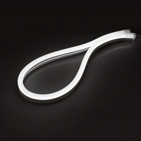 Гибкий неон ARL-NEON-2615-SIDE 24V White (Arlight, 8 Вт/м, IP65) 030865