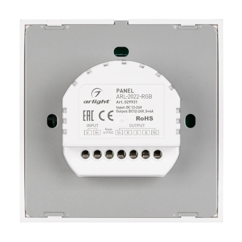 Панель ARL-2022-RGB (12-24V, 3x4A, Sens) (Arlight, IP20 Пластик, 3 года) 029931