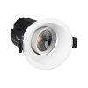 Светильник MS-FLOW-BUILT-R85-12W Warm3000 (WH, 55 deg, 230V) (Arlight, IP20 Металл, 5 лет) 060916