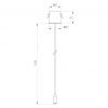Потолочная чаша MAG-ORIENT-CANOPY-BUILT-L1500 (WH) (Arlight, Металл) 062960