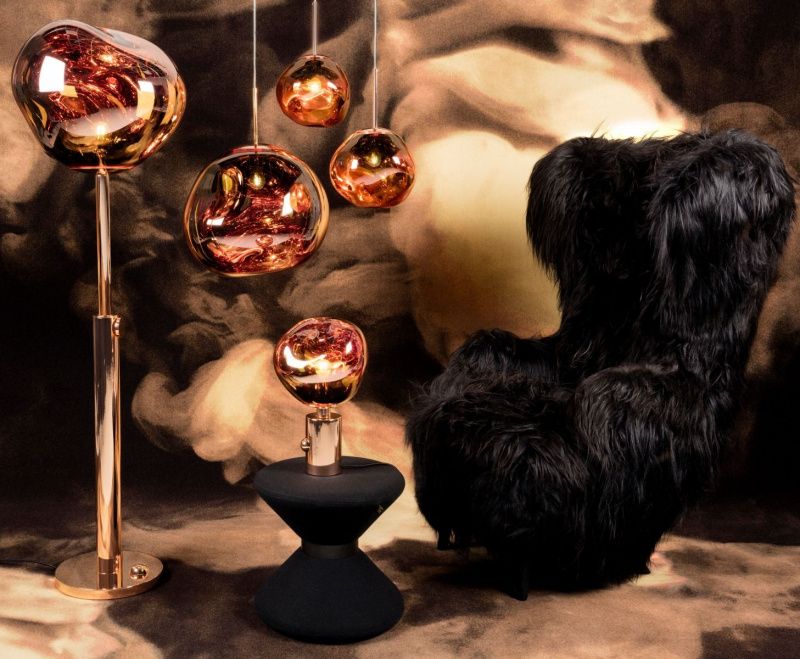 Подвесной светильник Tom Dixon Melt Copper LED
