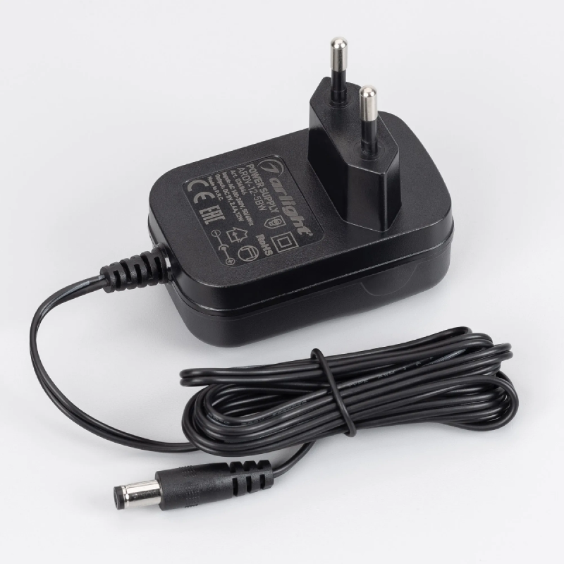 Блок питания ARDV-12-5BW (5V, 2.4A, 12W) (Arlight, Адаптер, 3 года) 034846