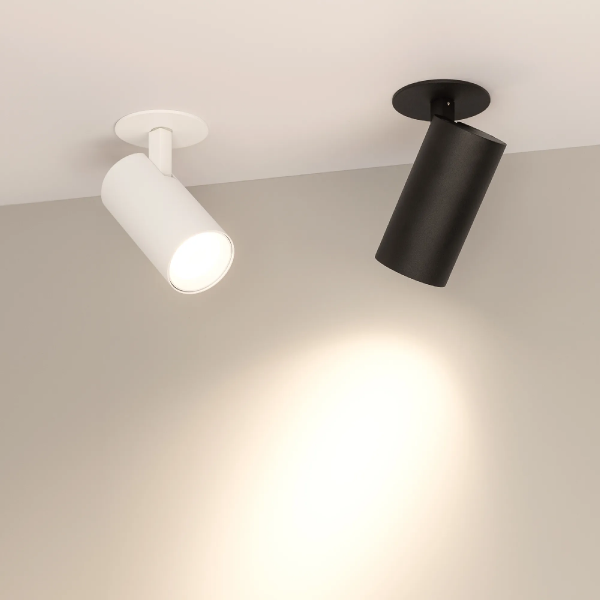 Светильник LGD-LUMOS-R55-9W Warm3000 (BK, 25 deg, 230V) (Arlight, IP20 Металл, 3 года) 034148