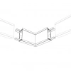 Угол S2-LINIA94-F-L90N внутренний (Arlight, Металл) 021283