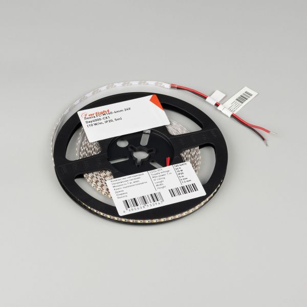 Светодиодная лента FC-M160-4mm 24V Day4000-CX1 (10 W/m, IP20, 5m) (Arlight, резка 1 светодиод) 057857