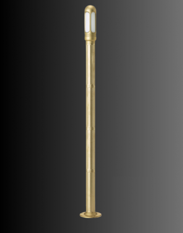Уличный светильник Arizzi 3026/1/h150 Natural Brass