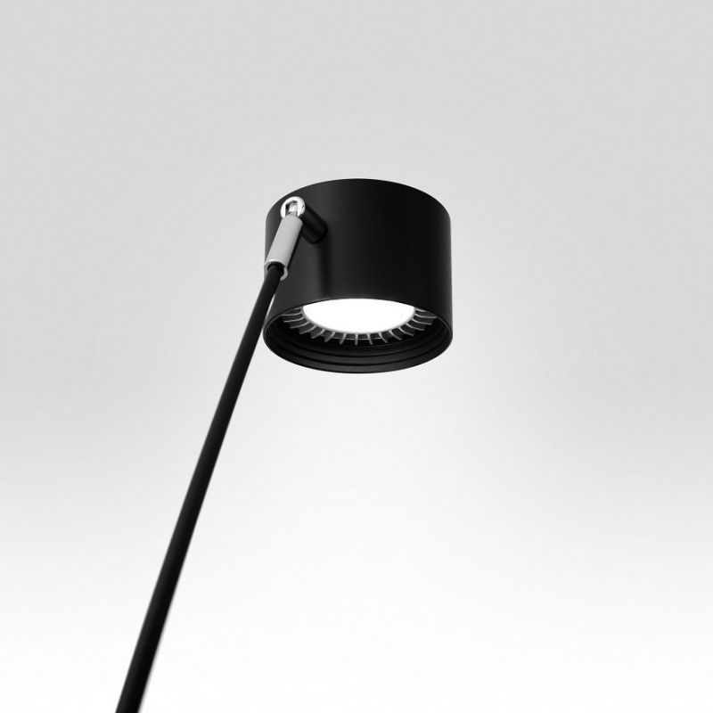 Напольный светильник Davide Groppi Sampei 440 Matt Black 3000K