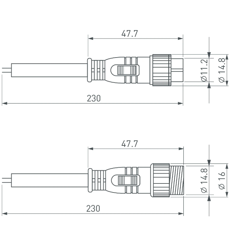 Коннектор питания ARL-LINE-2pin (24V) (Arlight, Закрытый) 026390
