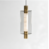 Подвесной светильник Delight Collection 26509P/1 Brass / Travertine