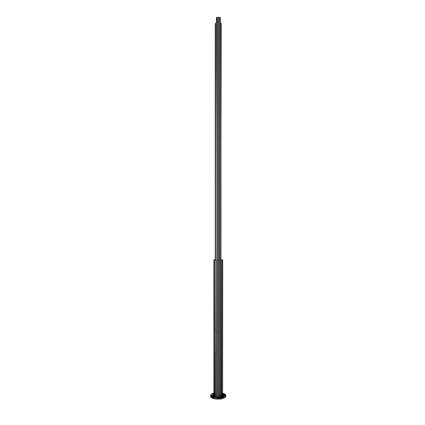 Опора фланцевая OXOR-OK2-D100-L4000 (BK) (Arlight, Алюминий) 051319