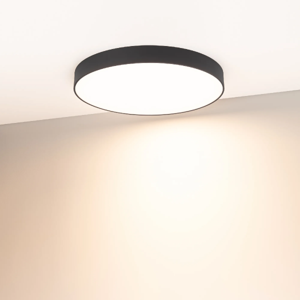 Светильник SP-RONDO-R600-60W Warm3000 (BK, 120 deg, 230V) (Arlight, IP40 Металл, 3 года) 034824