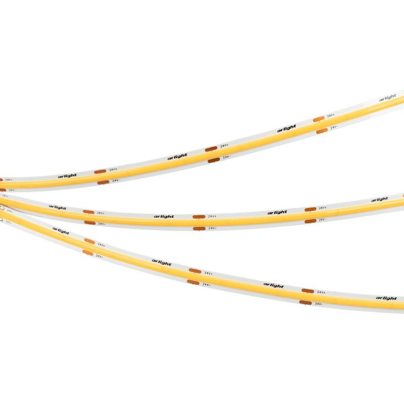 Светодиодная лента COB-X480-8mm 24V Warm2700 (8 W/m, IP20, CSP, 5m) (Arlight, -) 039060