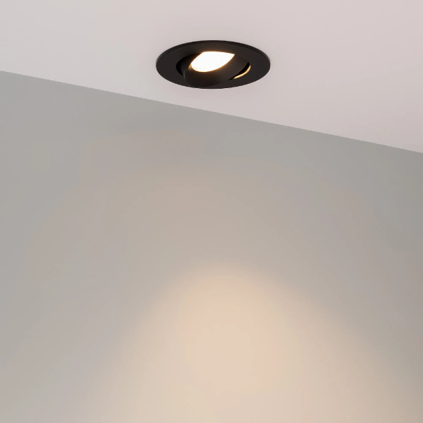 Светильник MS-ATOLL-BUILT-TURN-R94-10W Warm3000 (BK, 36 deg, 230V) (Arlight, IP54 Металл, 5 лет) 044618