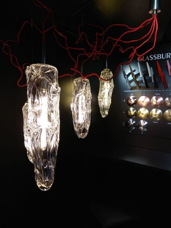 Подвесной светильник Glassburg Vodopad Electro