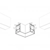 Угол S2-LINE-5470-L90 прямой (Arlight, Металл) 021255