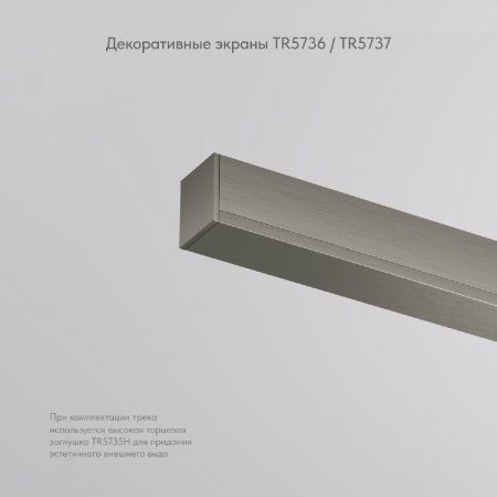Декоративная заглушка желоба трека SHINE BASE TR5736-DN