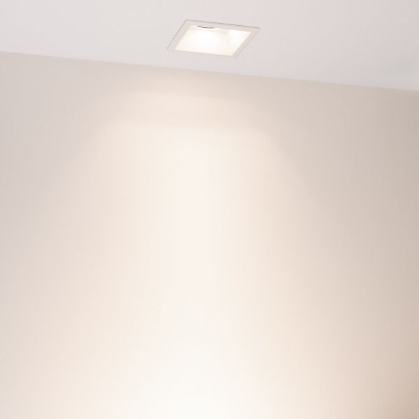 Светильник MS-FLOW-BUILT-S85x85-12W Day4000 (WH, 15 deg, 230V) (Arlight, IP20 Металл, 5 лет) 055899
