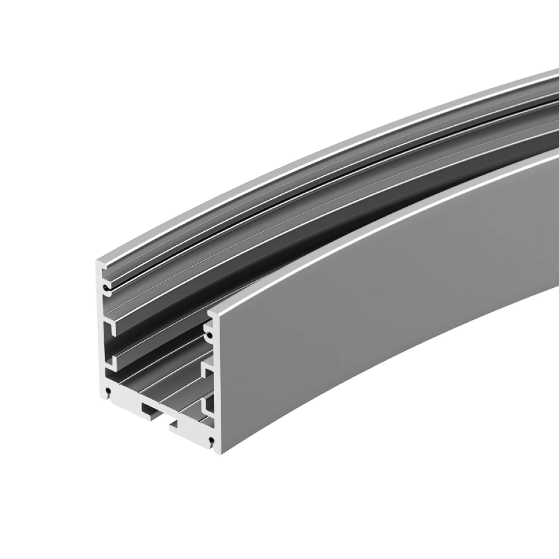 Профиль SL-ARC-3535-D800-A45 SILVER (320мм, дуга 1 из 8) (Arlight, Алюминий) 027639