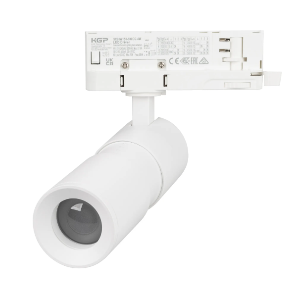 Светильник LGD-ARTEMIS-TRACK-4TR-R55-12W Day4000 (WH, 8-80 deg, 230V, DALI) (Arlight, IP20 Металл, 5 лет) 057881