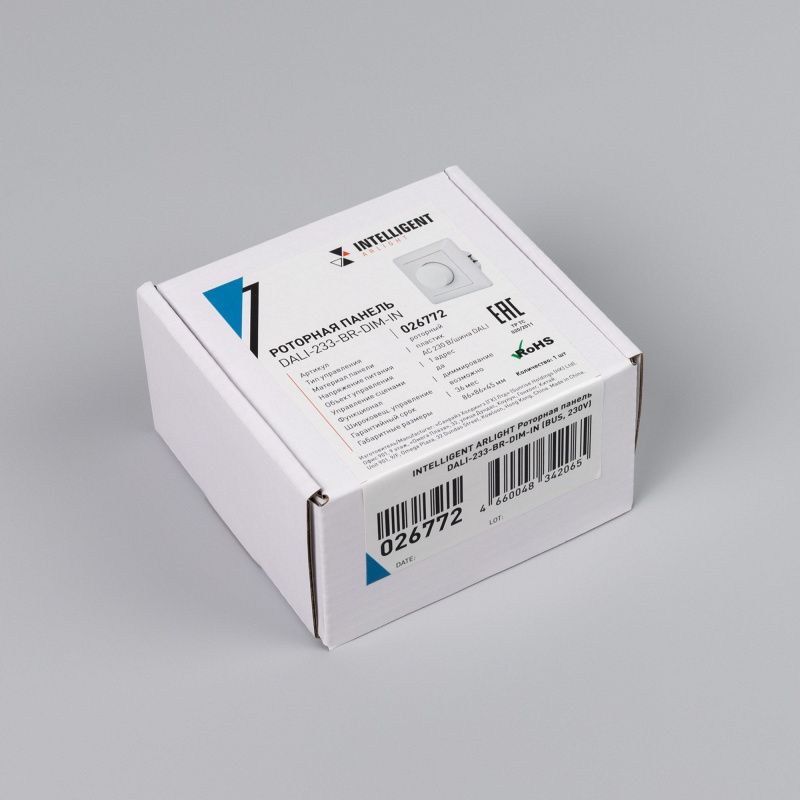 INTELLIGENT ARLIGHT Роторная панель DALI-233-BR-DIM-IN (BUS, 230V) (IARL, -) 026772