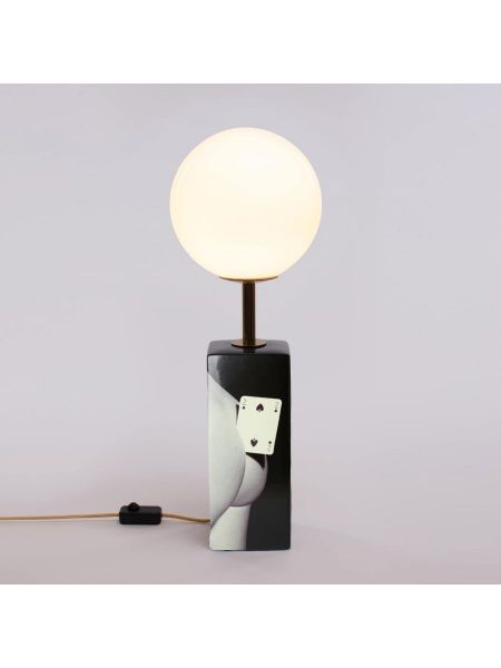 Настольная лампа Seletti Two of Spades
